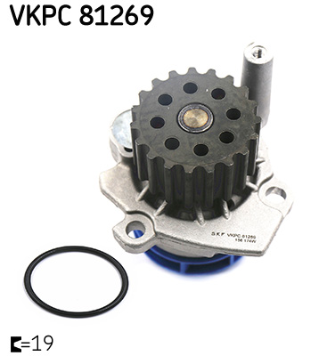 Vodné čerpadlo, chladenie motora SKF